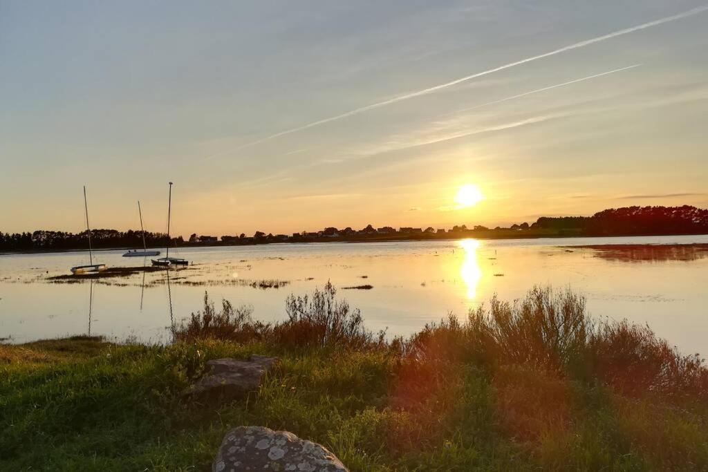 Willa Maison De Pecheur Vue Golfe Le Hézo Zewnętrze zdjęcie
